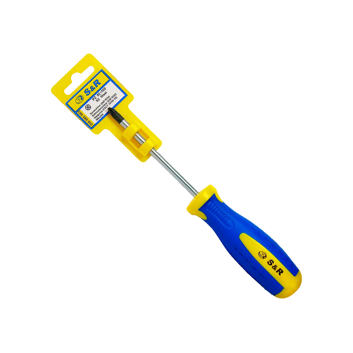 Отвертка S&R PZ 2 х 100 мм S2 (250085083) Отвертка S&R PZ 2 х 100 мм S2 (250085083)