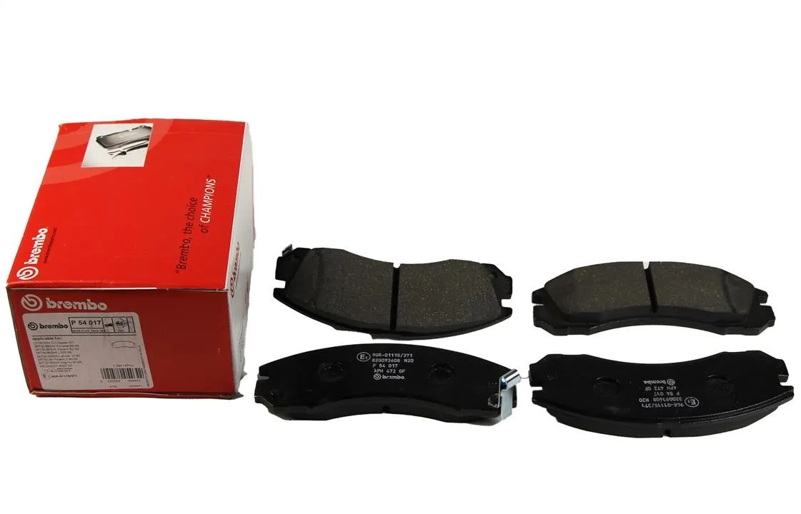 Brembo P54017 Тормозные колодки