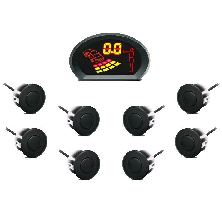 Парктроник GT P Fusion 8 black (P FS8 Black) Парктроник GT P Fusion 8 black (P FS8 Black)