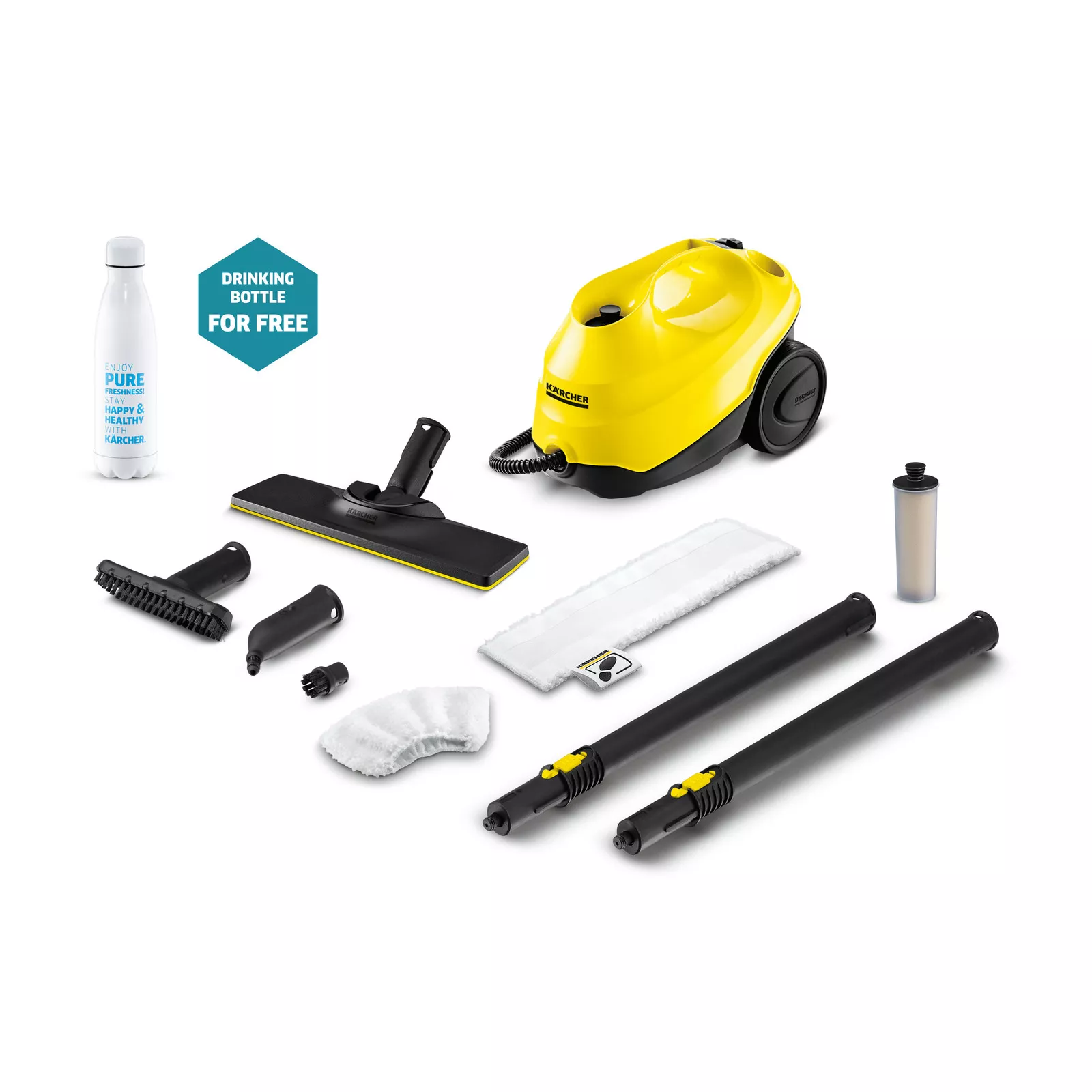 Пароочиститель KARCHER SC 3 EasyFix + бутылка для воды (1.513-119.0)