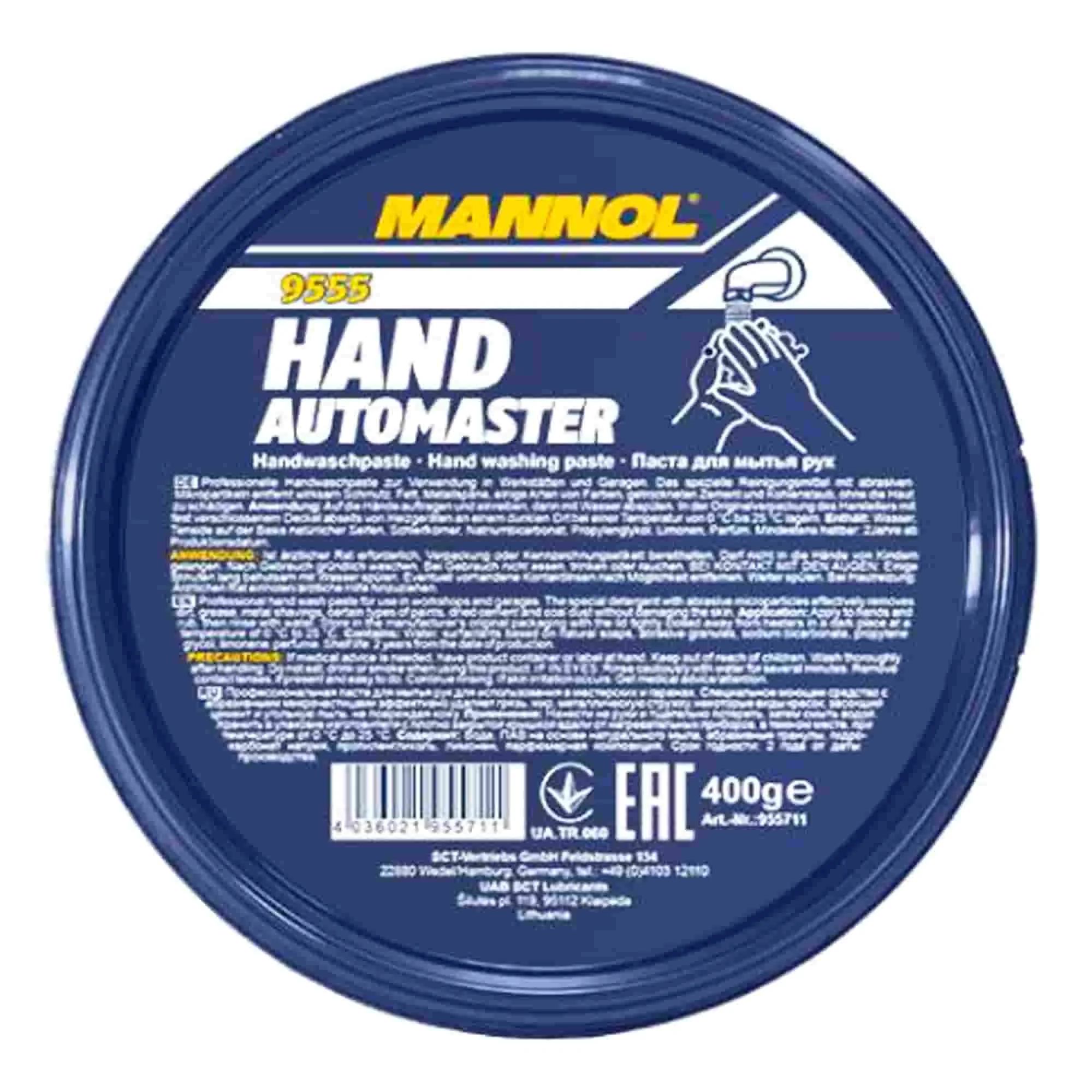 Очистители рук Mannol