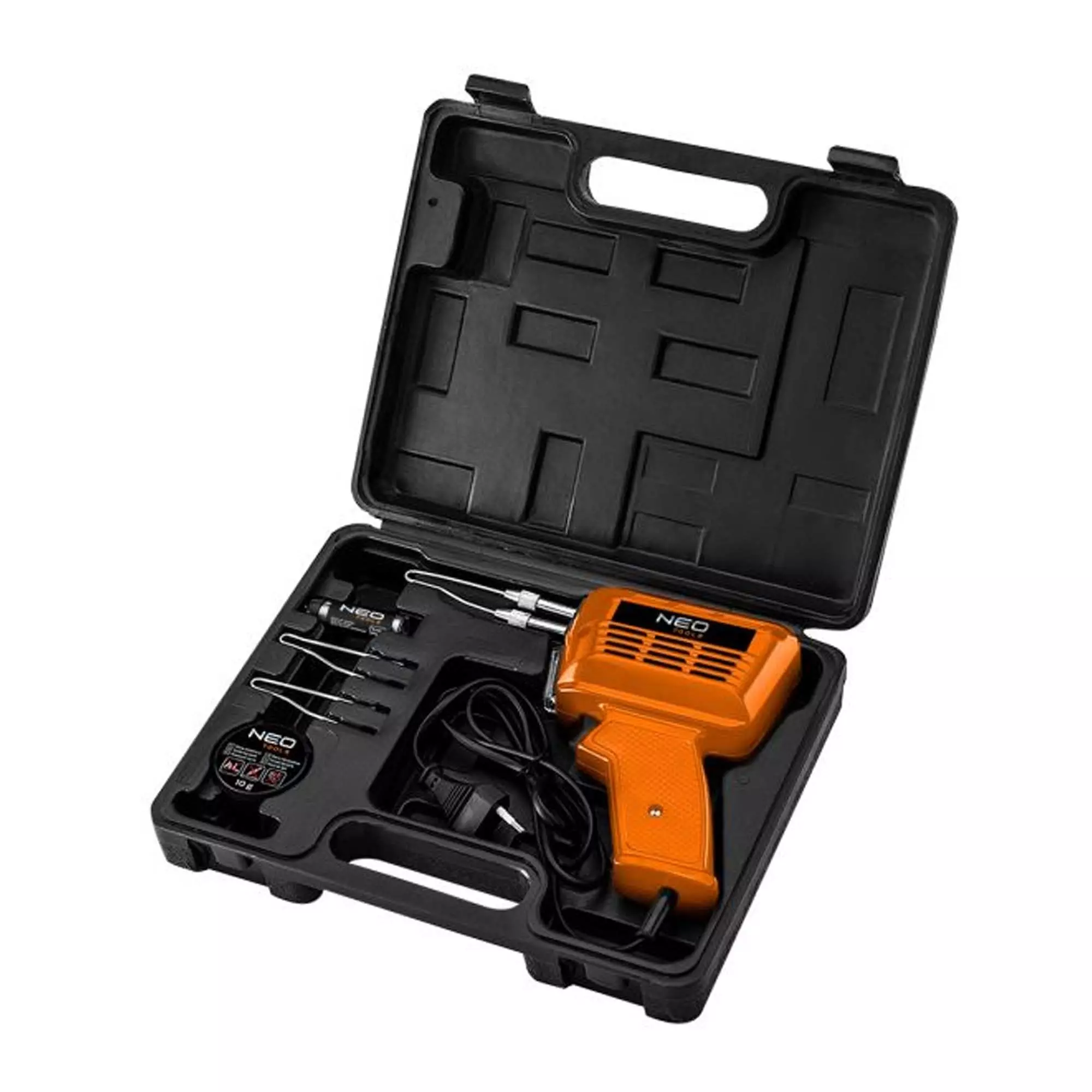 Паяльник-пістолет електричний NEO TOOLS 150 Вт (19-151) Паяльник-пістолет електричний NEO TOOLS 150 Вт (19-151)
