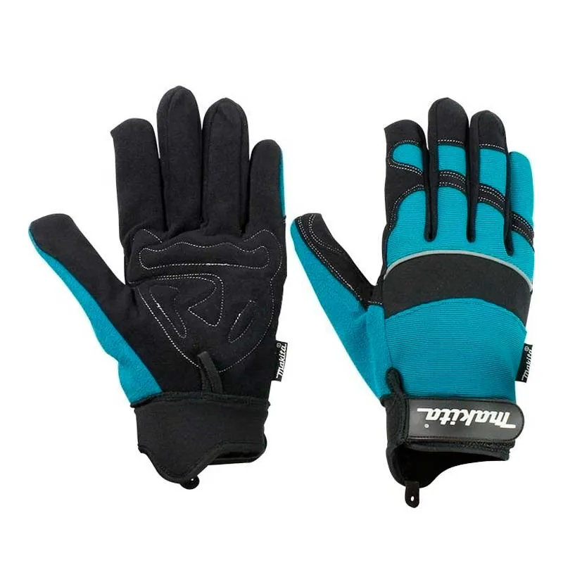 Рукавички робочі Makita чорно-блакитні (988000708) Рукавички робочі Makita чорно-блакитні (988000708)