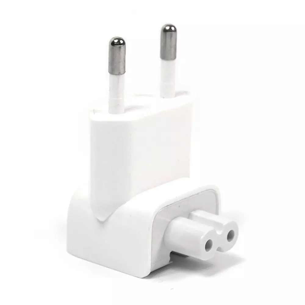 Перехідник зарядного пристрою PowerPlant Apple Білий (APADAPTEURO)