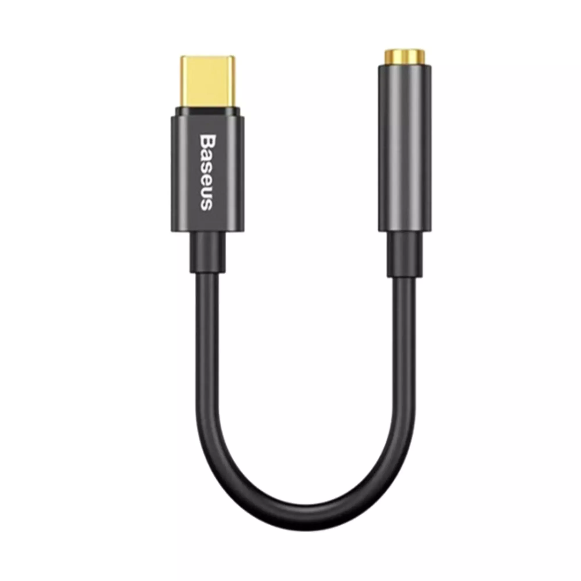 Перехідник Baseus Type-C to 3.5mm Adapter L54 чорний (CATL54-01) Перехідник Baseus Type-C to 3.5mm Adapter L54 чорний (CATL54-01)
