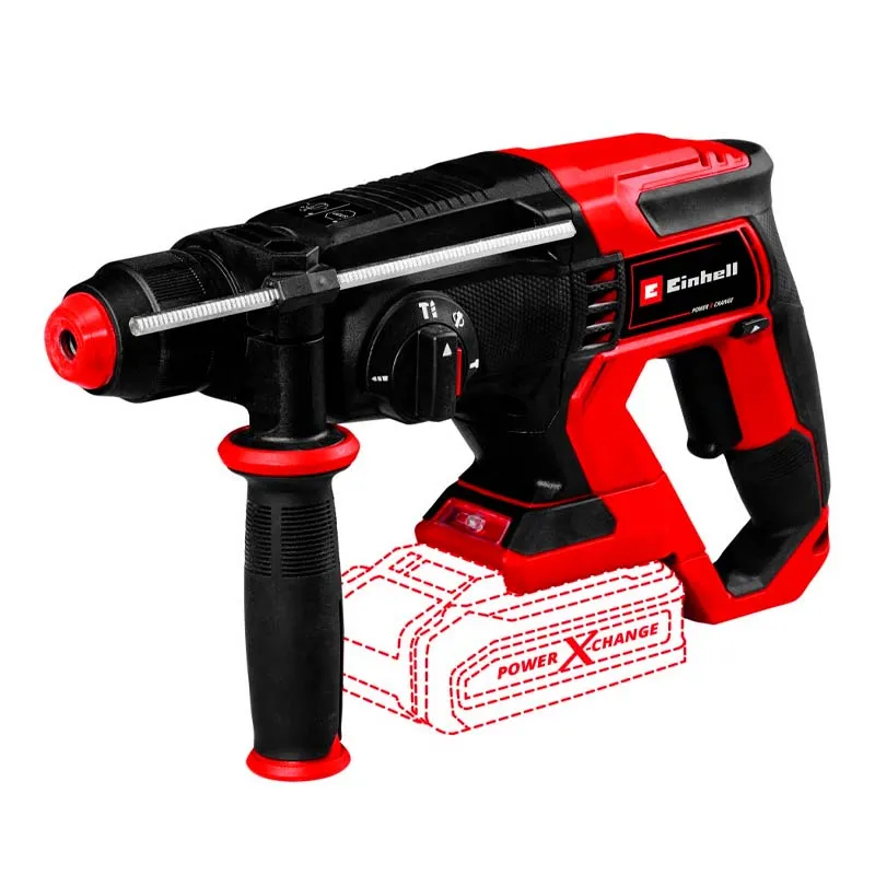 Перфоратор аккумуляторный Einhell TE-HD 18/20LI - Solo SDS-plus PXC 18В 1.8Дж 2.7кг кейс без АКБ и ЗУ (4514260)
