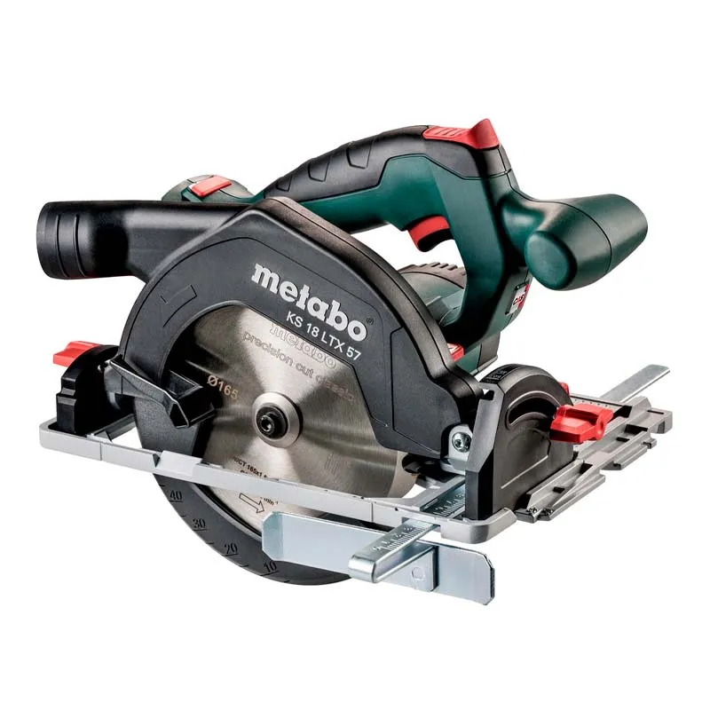 Пила дискова акумуляторна Metabo KS 18 LTX 57 18В (601857890) Пила дискова акумуляторна Metabo KS 18 LTX 57 18В (601857890)