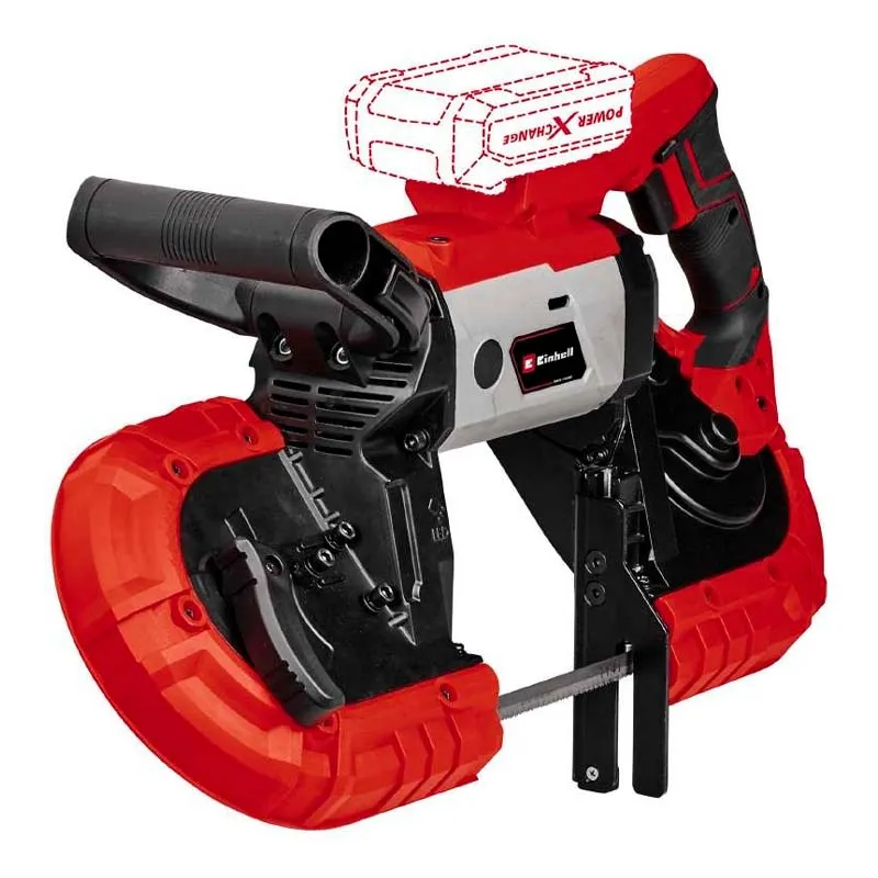 Пила стрічкова акумуляторна Einhell TE-MB 18/127LI - Solo PXC (4504216) Пила стрічкова акумуляторна Einhell TE-MB 18/127LI - Solo PXC (4504216)