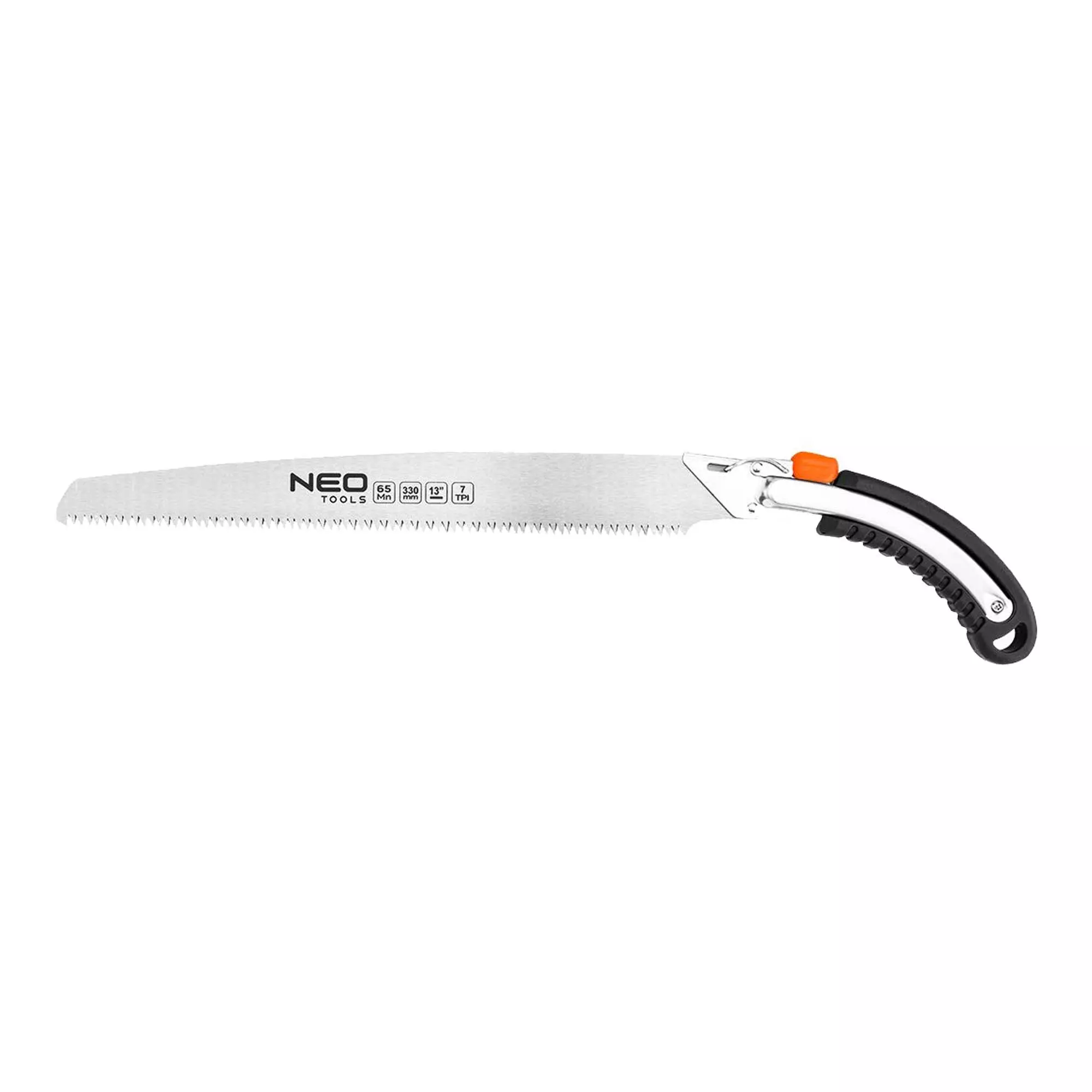 Пила садовая NEO TOOLS прямая 13", 7 TPI с чехлом (42-101) Пила садовая NEO TOOLS прямая 13", 7 TPI с чехлом (42-101)