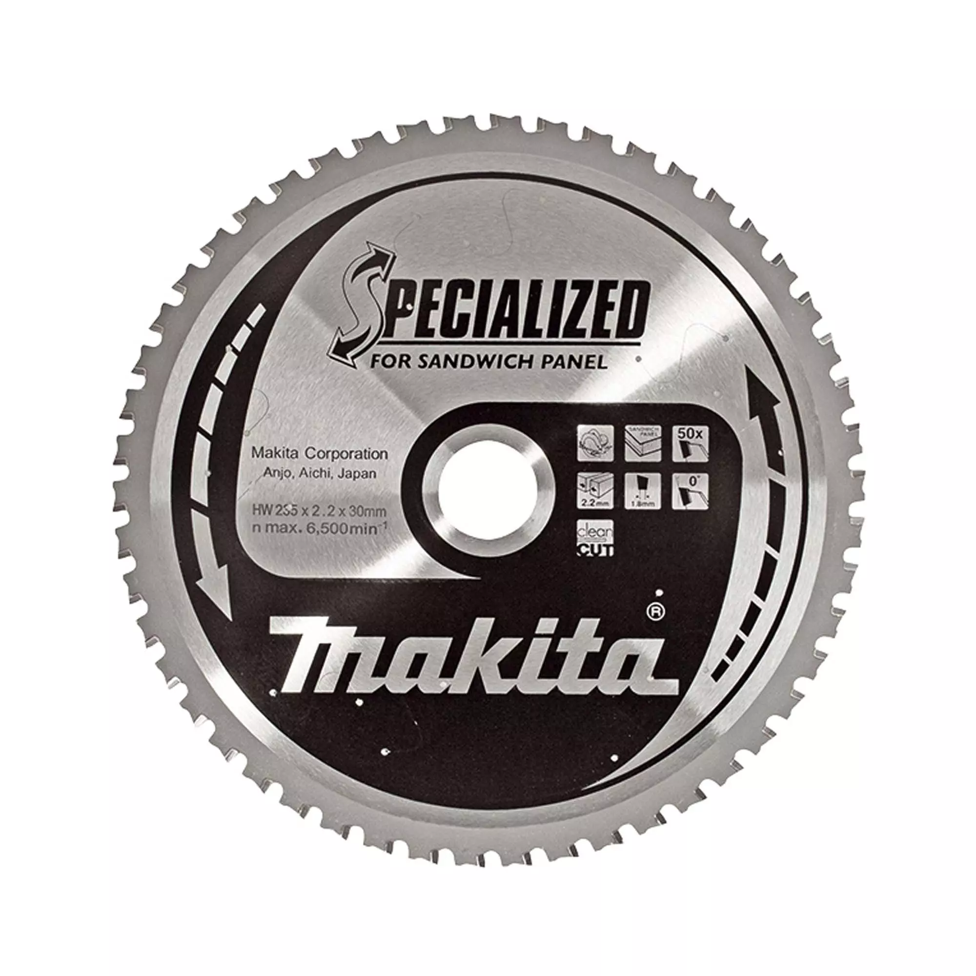Пильный диск Makita Specialized по сендвич-панелям 270х30мм 60Т (B-17681) Пильный диск Makita Specialized по сендвич-панелям 270х30мм 60Т (B-17681)