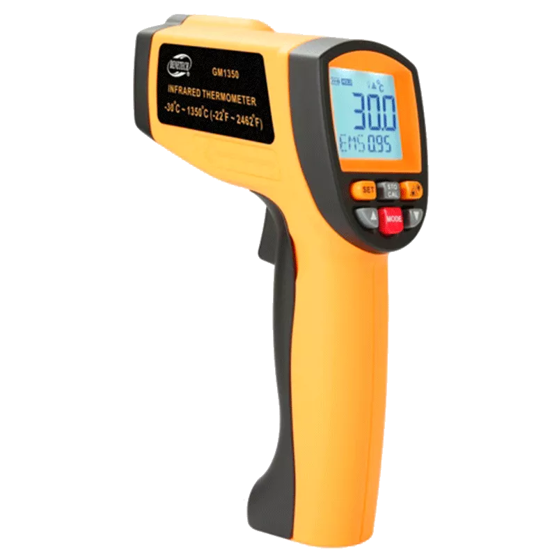 Пірометр інфрачервоний безконтактний BENETECH -30 ~ 1350 ℃ (GM1350) Пірометр інфрачервоний безконтактний BENETECH -30 ~ 1350 ℃ (GM1350)