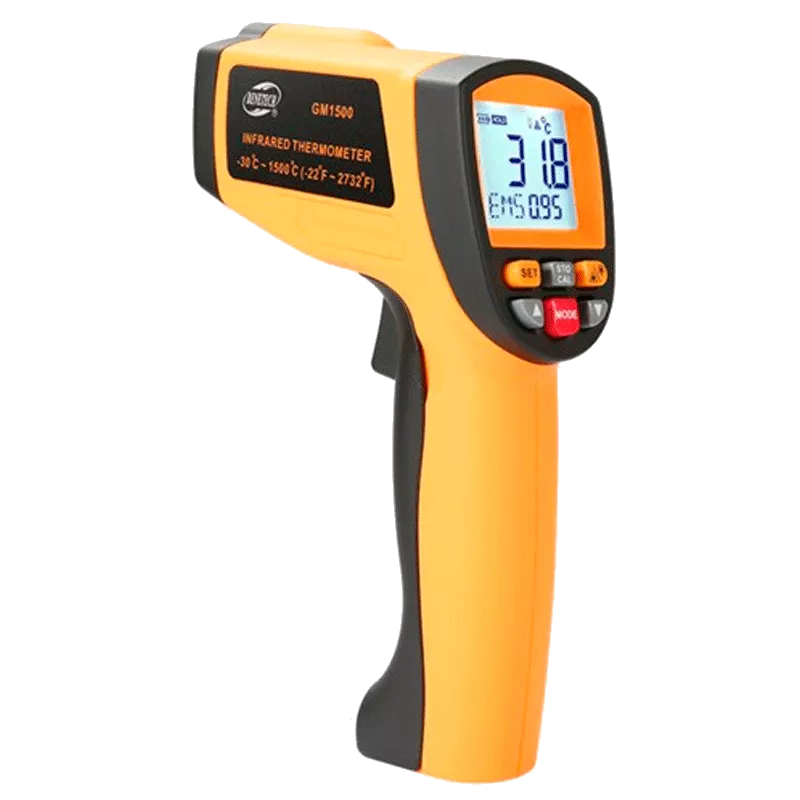 Пірометр інфрачервоний безконтактний BENETECH -30 ~ 1500 ℃ (GM1500) Пірометр інфрачервоний безконтактний BENETECH -30 ~ 1500 ℃ (GM1500)