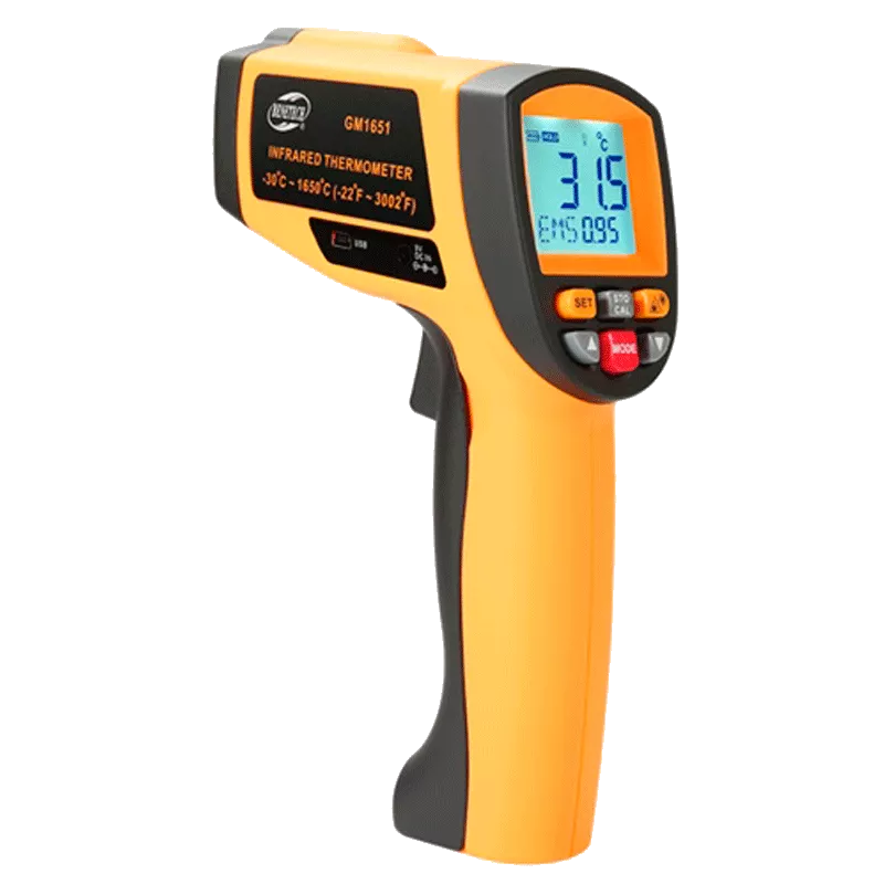 Пірометр інфрачервоний безконтактний BENETECH -30 ~ 1650 ℃ (GM1651) Пірометр інфрачервоний безконтактний BENETECH -30 ~ 1650 ℃ (GM1651)