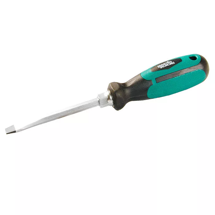 Плоска викрутка Mastertool 6 x 100 мм (45-8610) Плоска викрутка Mastertool 6 x 100 мм (45-8610)