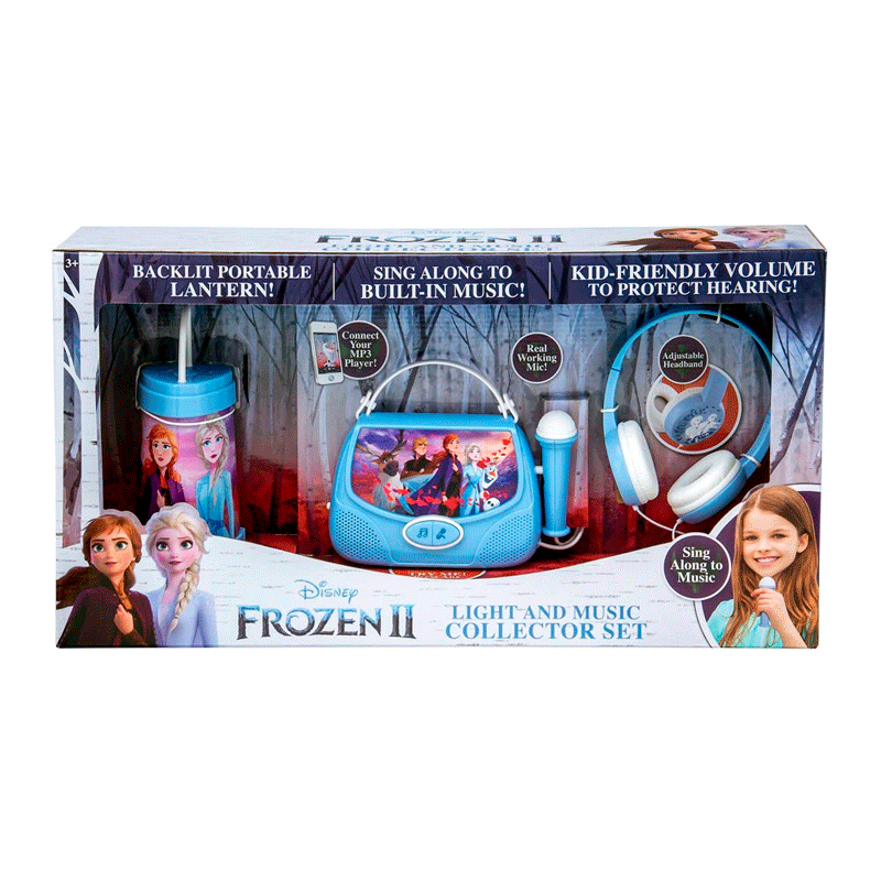 Подарунковий набір EKIDS Disney Frozen 2 Караоке, нічник та навушники (FR-300.11MV9M)