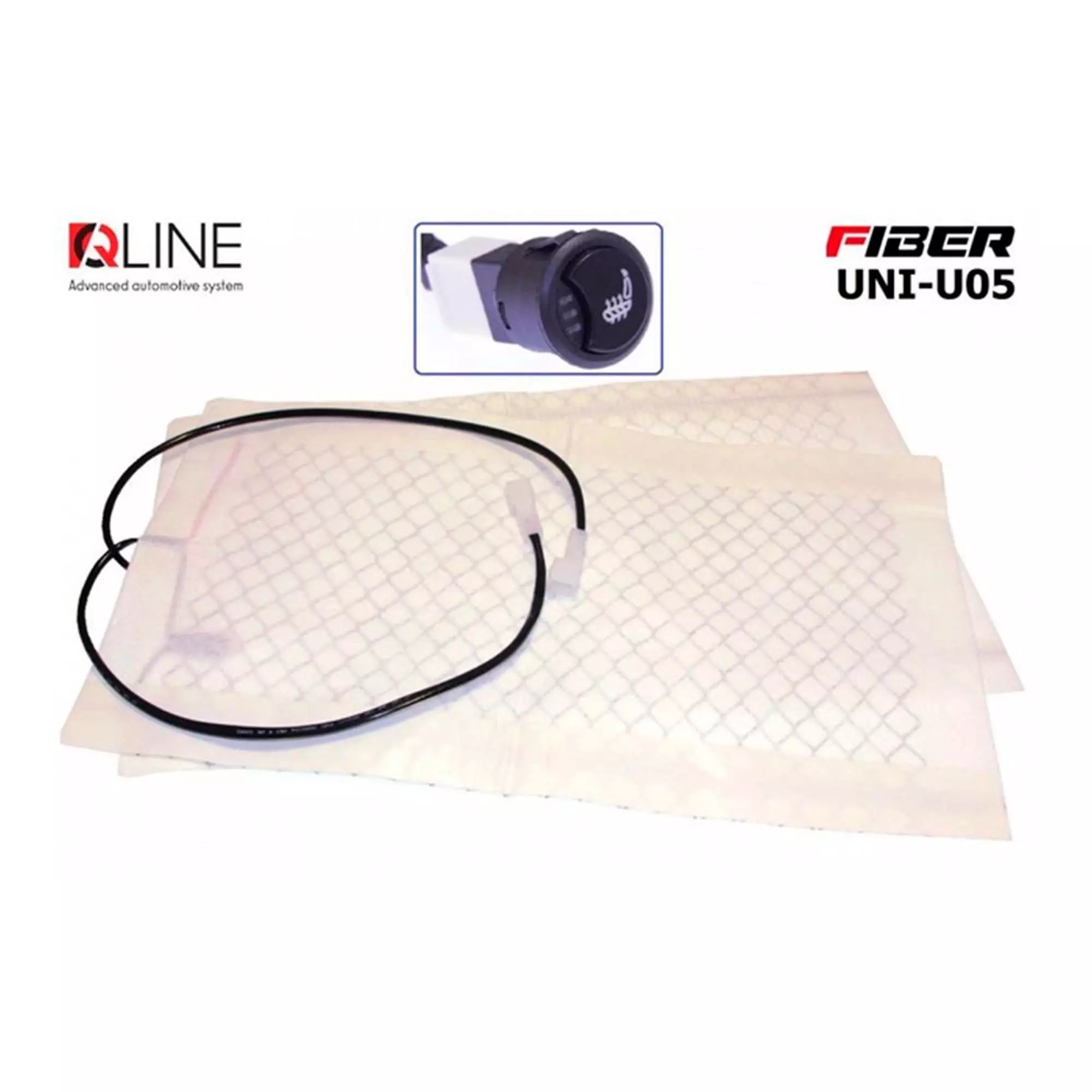Подогрев сидений QLine Fiber UNI-U05 Подогрев сидений QLine Fiber UNI-U05