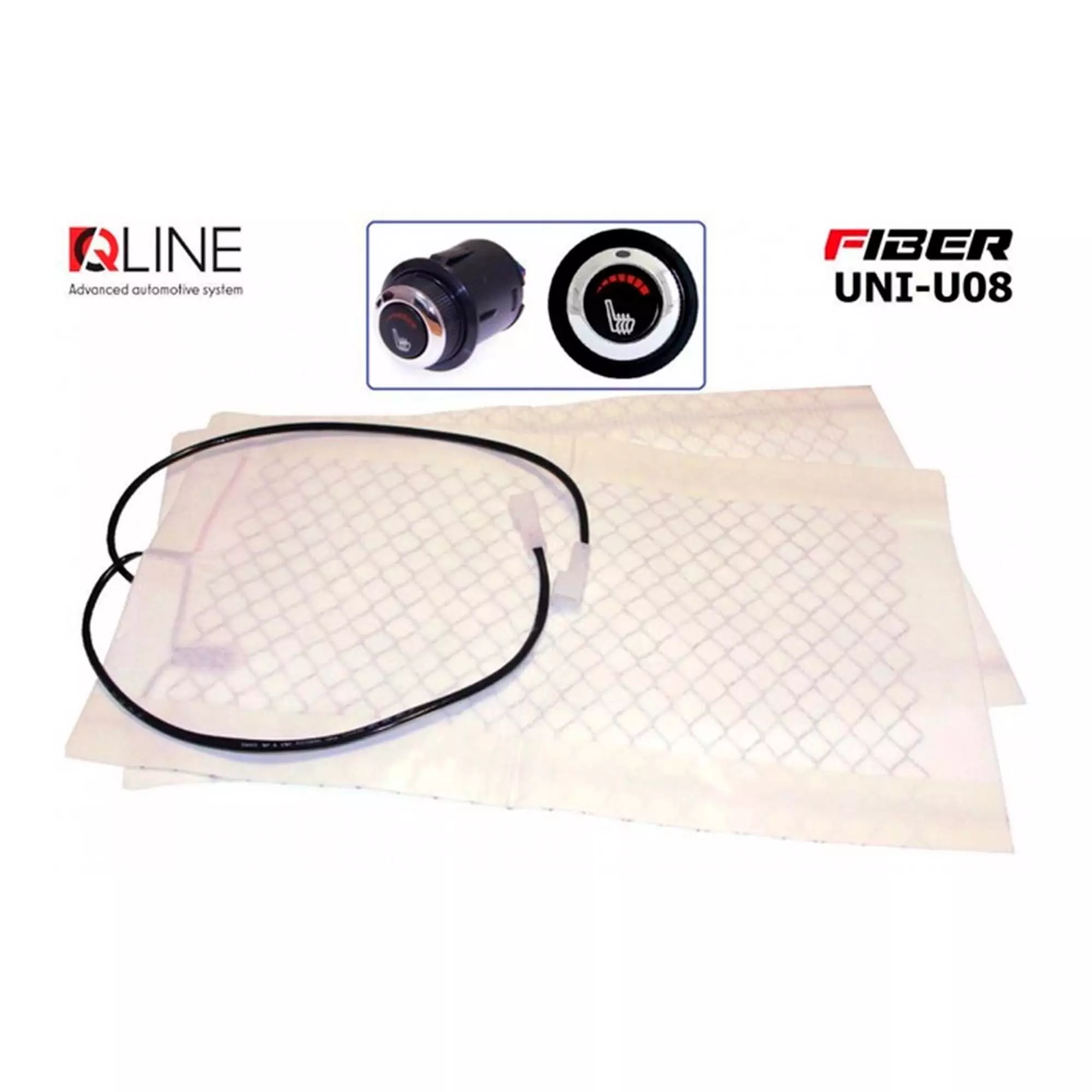 Подогрев сидений QLine Fiber UNI-U08 Подогрев сидений QLine Fiber UNI-U08