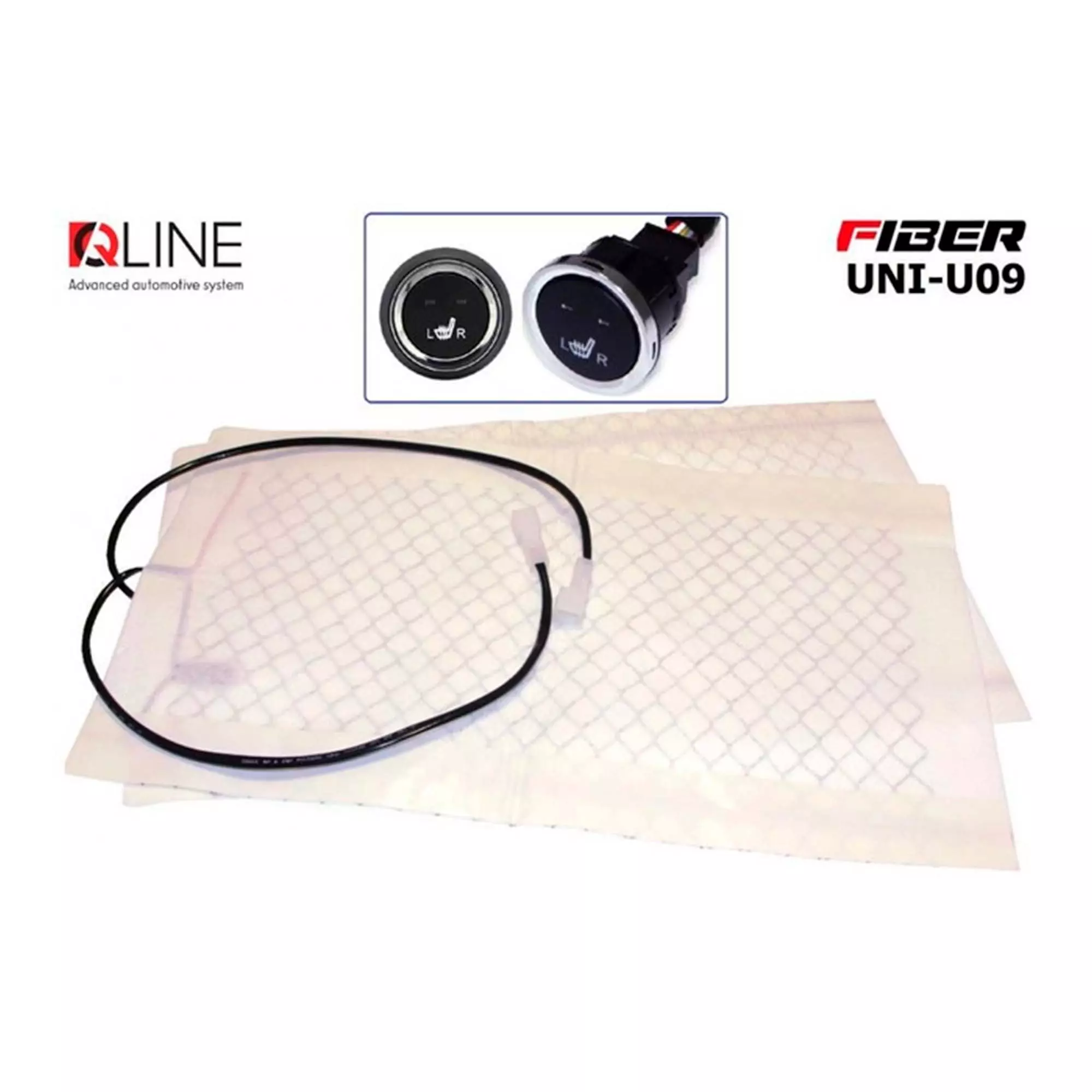 Подогрев сидений QLine Fiber UNI-U09 Подогрев сидений QLine Fiber UNI-U09