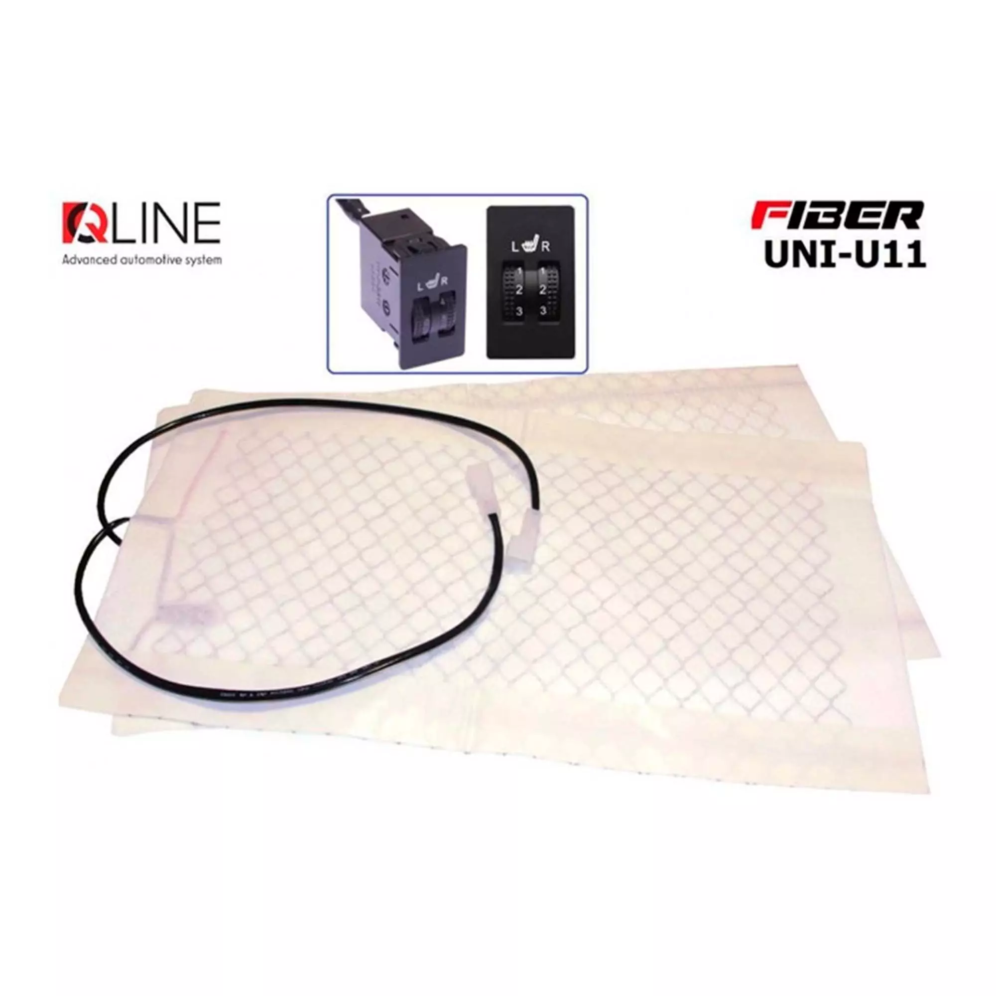Подогрев сидений QLine Fiber UNI-U11 Подогрев сидений QLine Fiber UNI-U11