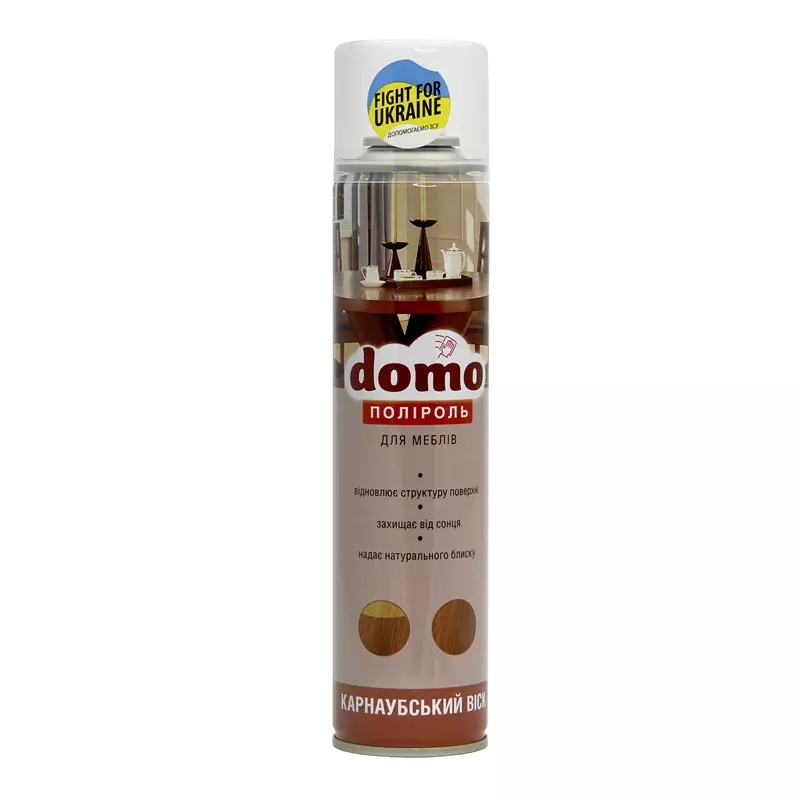 Полироль для мебели «Карнаубский воск» DOMO 320 мл (XD 10026) Полироль для мебели «Карнаубский воск» DOMO 320 мл (XD 10026)