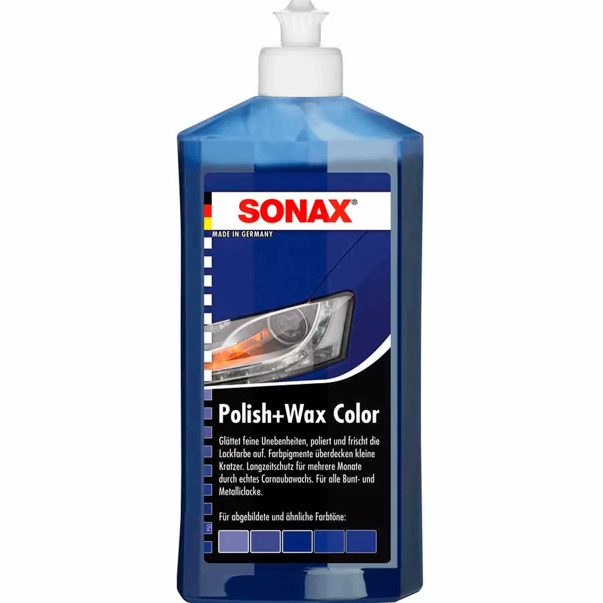 Поліроль з воском SONAX блакитний 500 мл (296200)