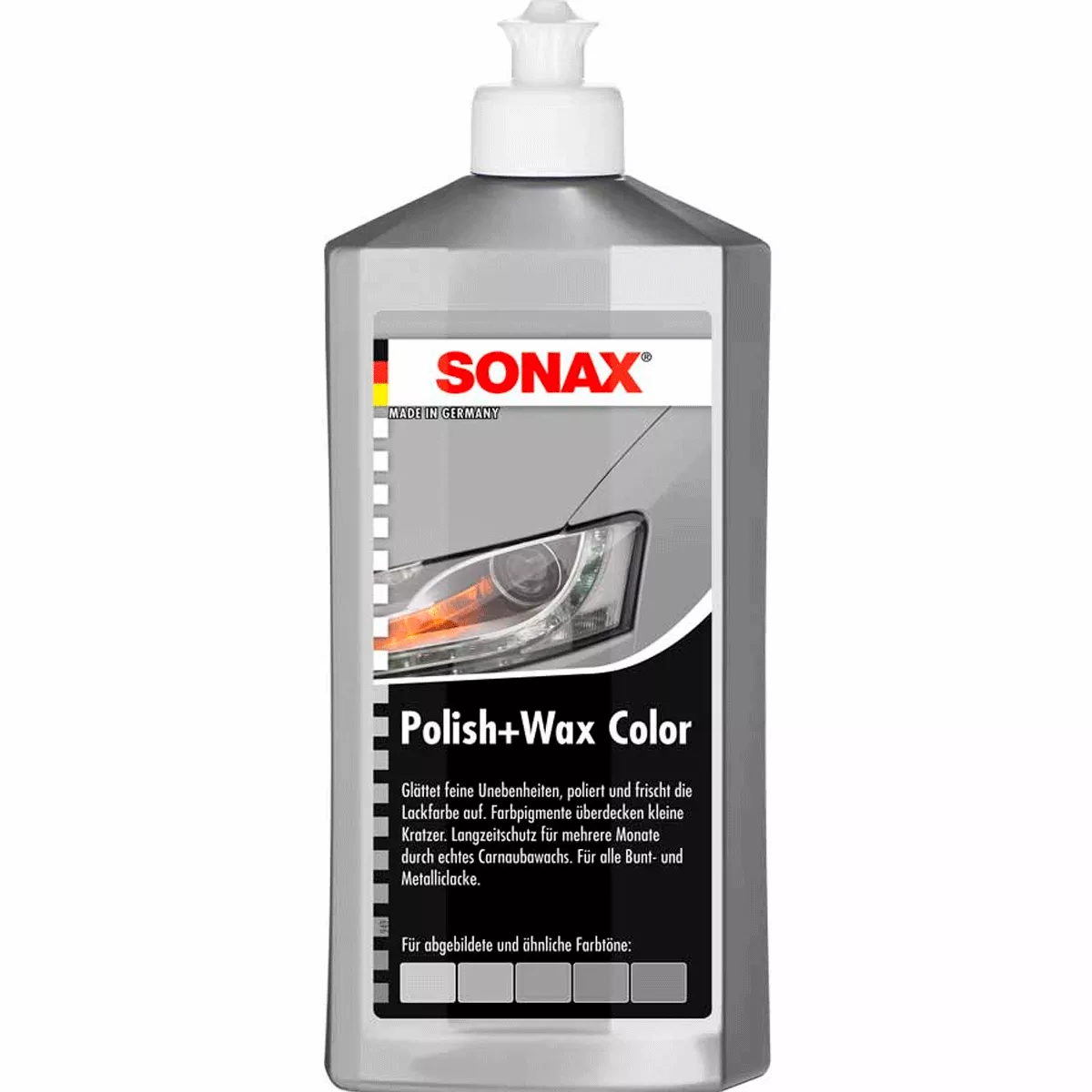 Поліроль з воском SONAX сріблястий 500 мл (296300)