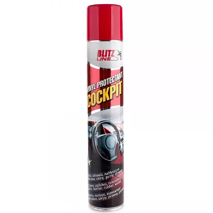 Поліроль універсальна Blitz Line 400 ml аерозоль полуниця (15 шт уп) (BioLine Poland) (28493)