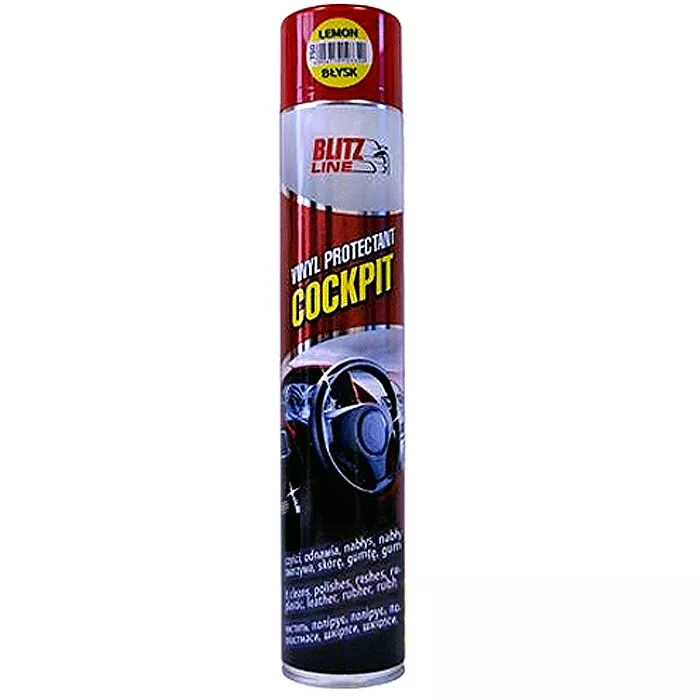 Поліроль універсальна Blitz Line 750 ml аерозоль лимон (15 шт уп) (BioLine Poland) (28489) Поліроль універсальна Blitz Line 750 ml аерозоль лимон (15 шт уп) (BioLine Poland) (28489)