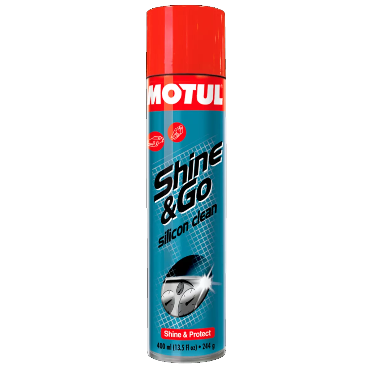 Полирующий спрей MOTUL E10 Shine & Go spray (400мл) (819816)