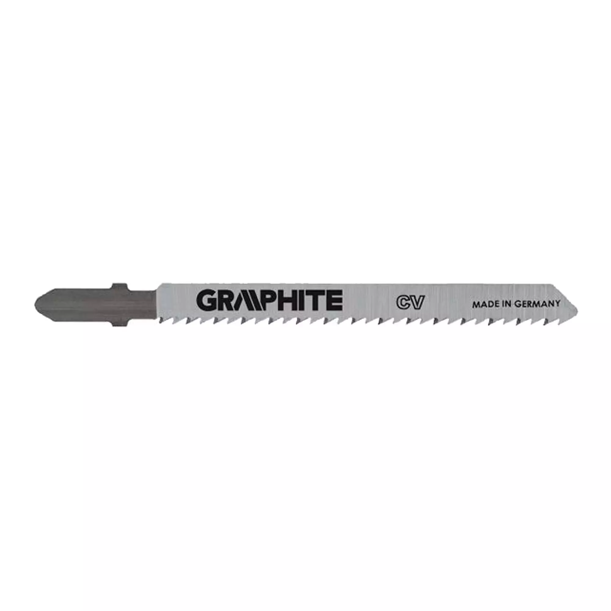 Полотна для электролобзика GRAPHITE 12TPI, хвостовик T, набор 5 шт. (57H765) Полотна для электролобзика GRAPHITE 12TPI, хвостовик T, набор 5 шт. (57H765)