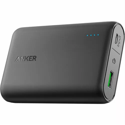 Портативный аккумулятор ANKER PowerCore 10000 mAh with QC3.0 Black (A1266H11/A1266G11) Портативный аккумулятор ANKER PowerCore 10000 mAh with QC3.0 Black (A1266H11/A1266G11)
