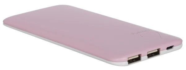 Портативный аккумулятор PURIDEA S4 6000mAh Li-Pol Rubber Pink & White (S4- Pink White) Портативный аккумулятор PURIDEA S4 6000mAh Li-Pol Rubber Pink & White (S4- Pink White)
