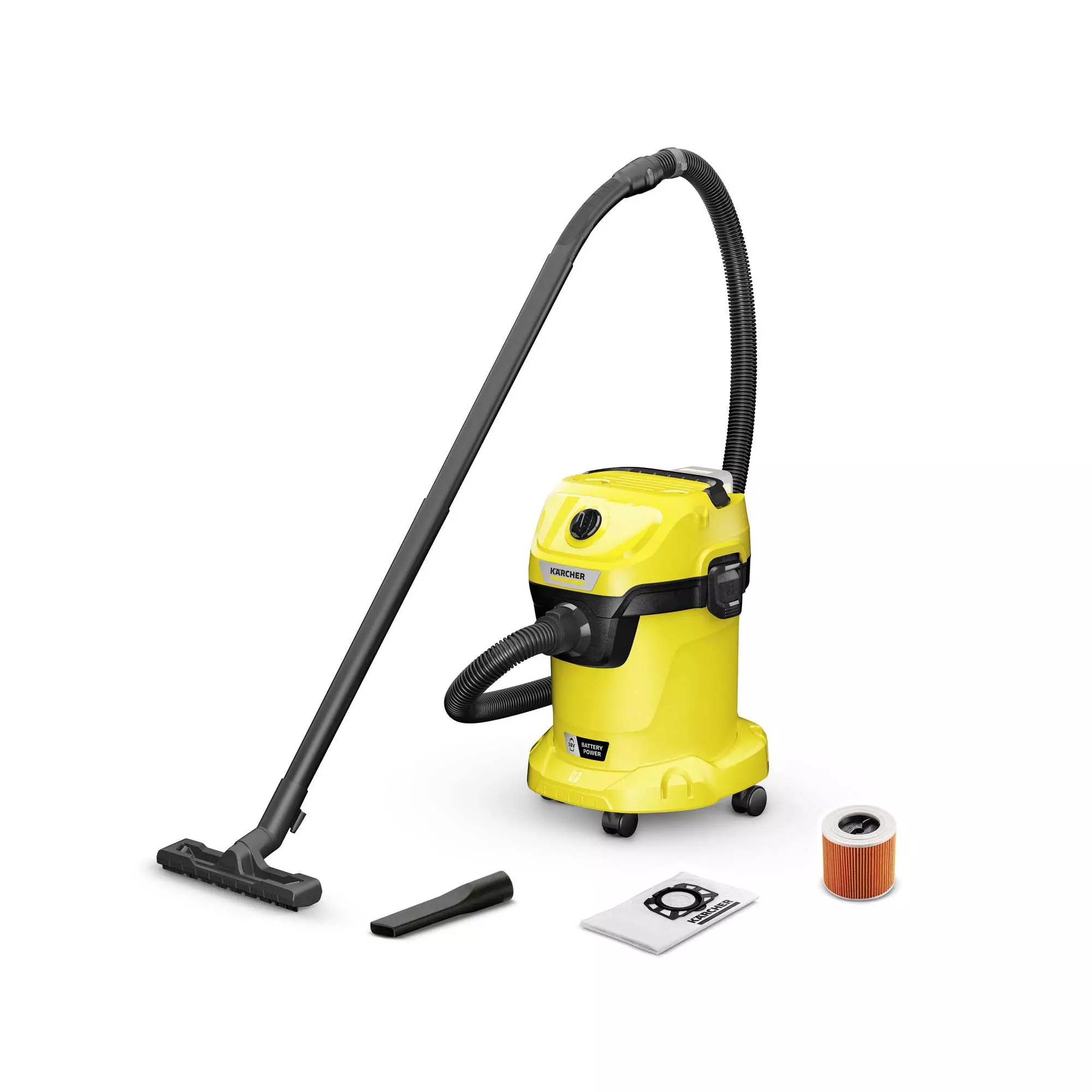 Пылесос KARCHER WD 3-18 V-17/20 (1.628-550.0)