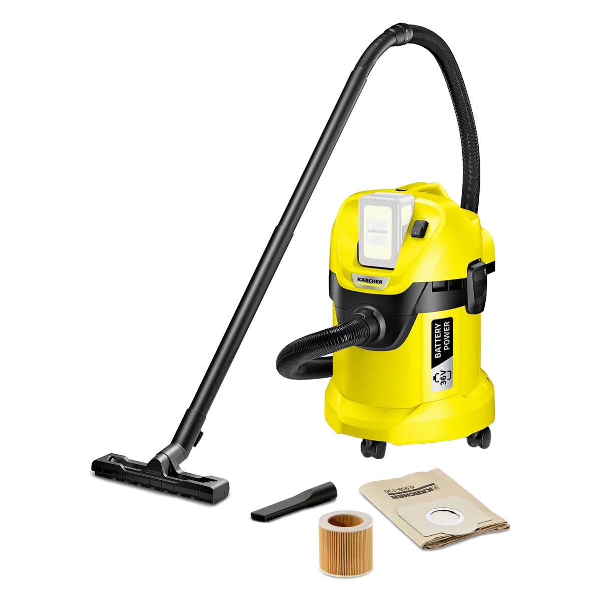 Пилосос Karcher WD 3 Battery (9.611-730.0) Пилосос Karcher WD 3 Battery (9.611-730.0)