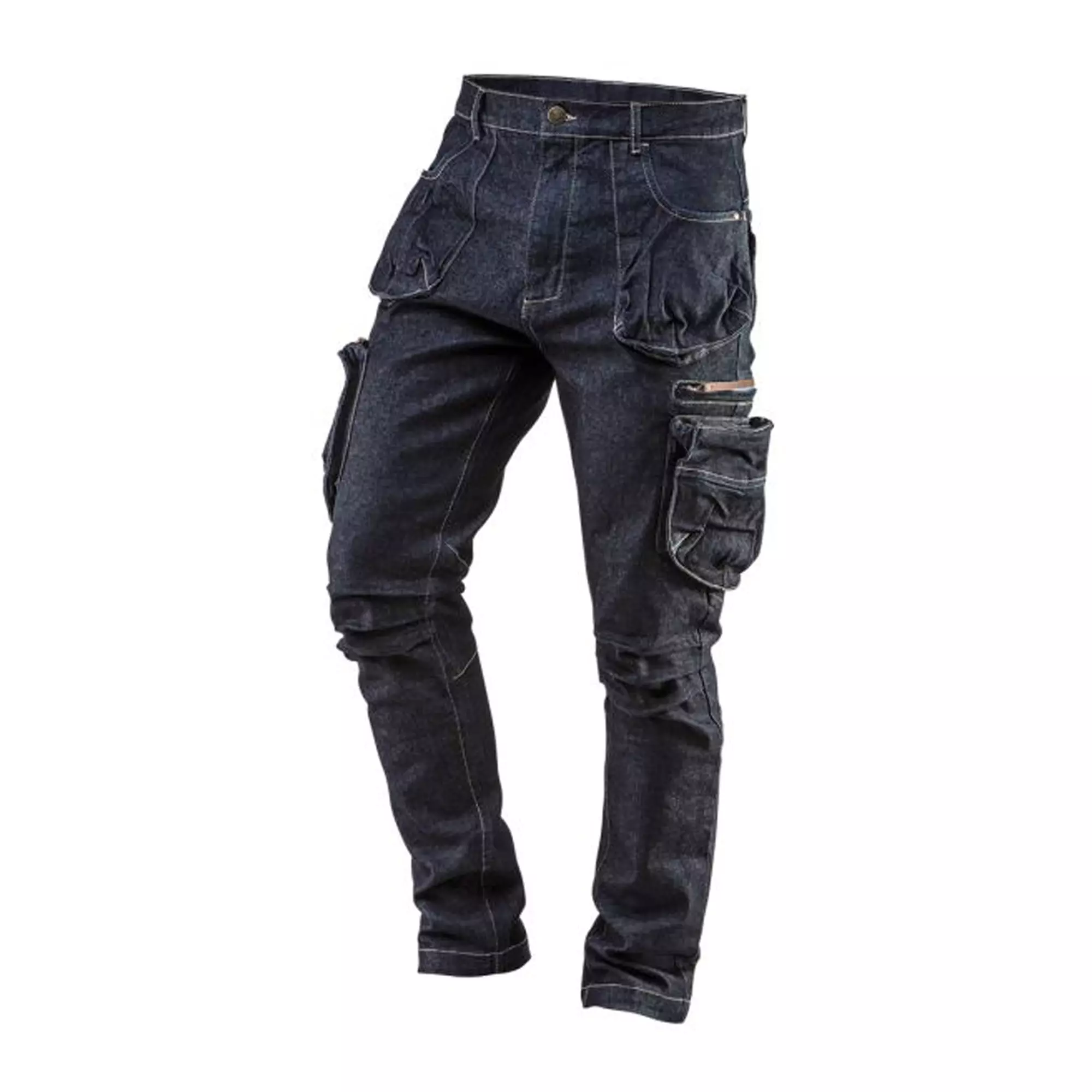 Рабочие штаны NEO TOOLS, 5 карманов DENIM, размер S (81-229-S)