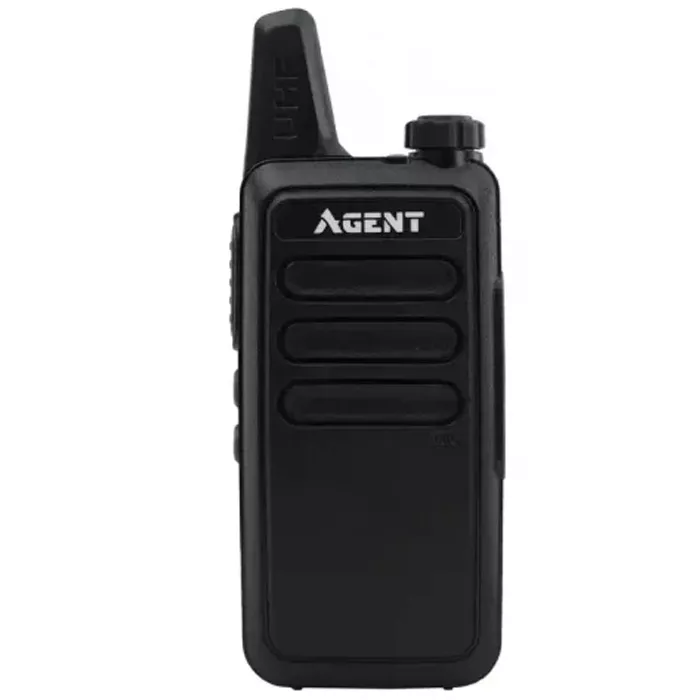Рация Agent AR-T7 (2W, UHF, 400-470 MHz, до 10 км, 16 каналов, АКБ), черная (285-1012_black) Рация Agent AR-T7 (2W, UHF, 400-470 MHz, до 10 км, 16 каналов, АКБ), черная (285-1012_black)