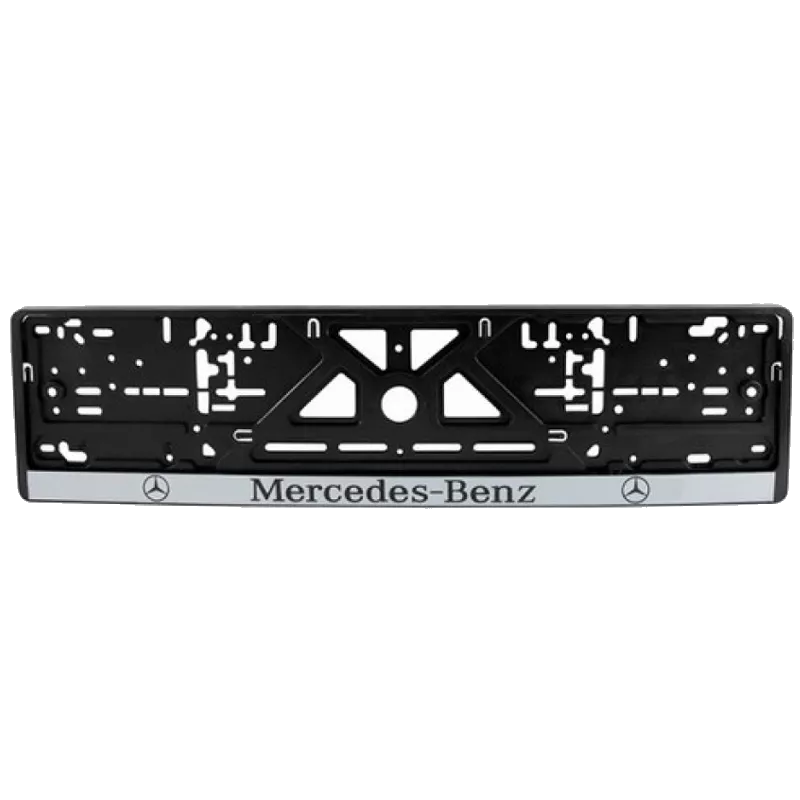 Рамка под номерной знак (рельефная) Mersedes-Вenz (206016)