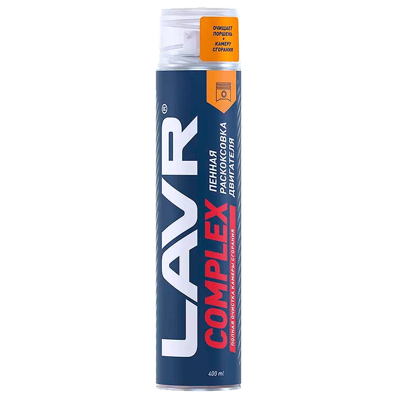 Розкоксування LAVR COMPLEX Foam engine carbon cleaner 400мл (Ln2510) Розкоксування LAVR COMPLEX Foam engine carbon cleaner 400мл (Ln2510)