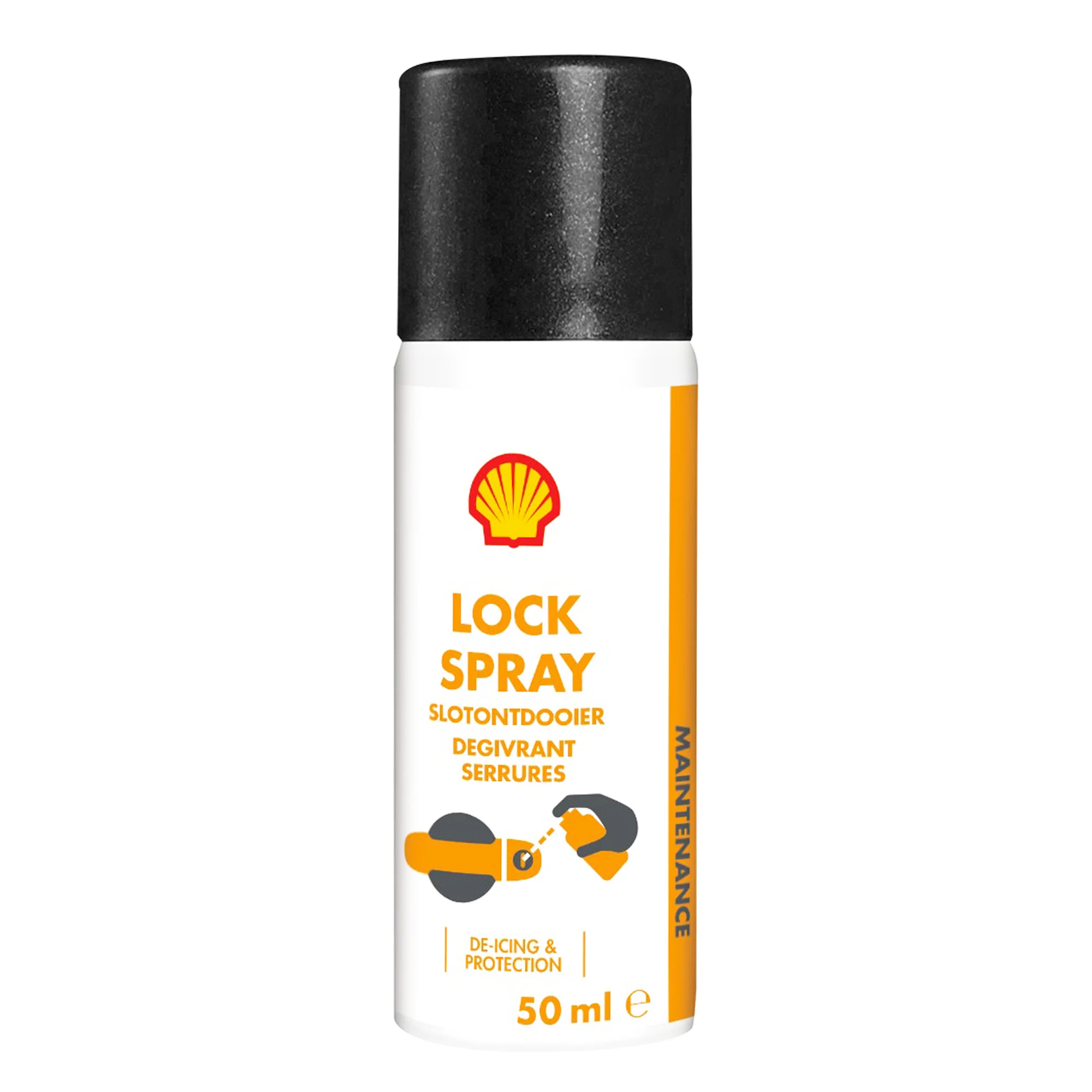 Размораживатель для замков Shell Lock spray 50 мл (ТОВ-У507650)
