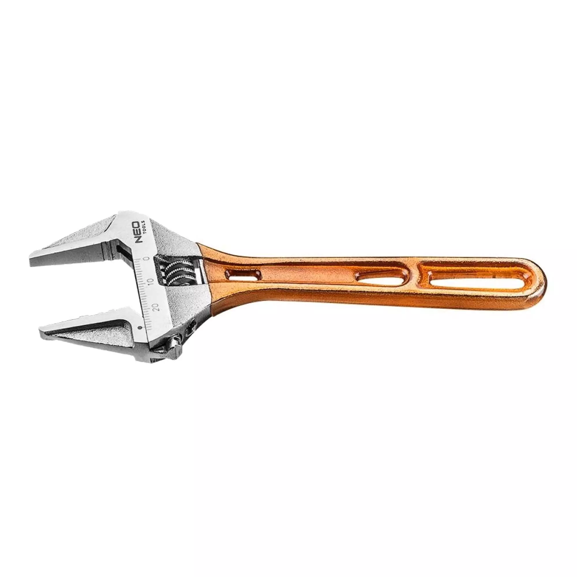 Розвідний ключ NEO TOOLS 155 мм робочий діапазон 0-28 мм (03-023)
