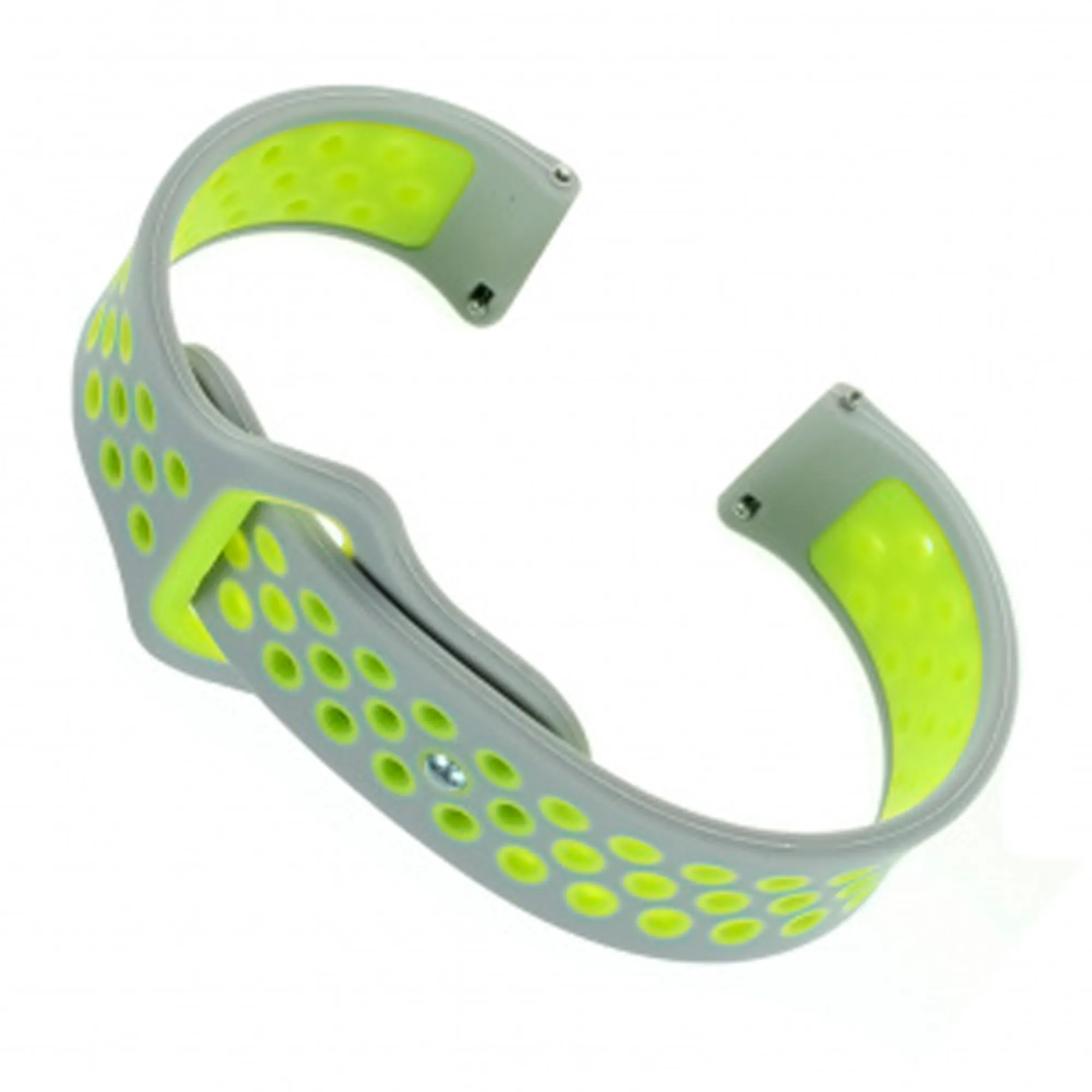 Ремінець BeCover Nike Style для Samsung Galaxy Watch Grey-Green (705789)