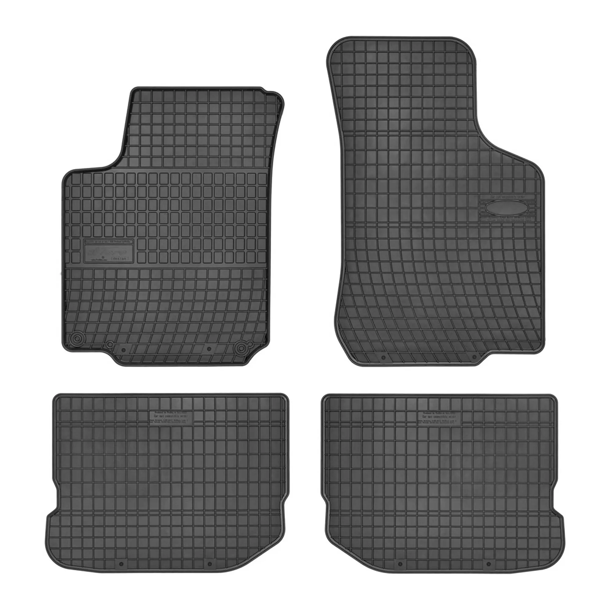 Гумові килимки Frogum для VW Golf (IV); Skoda Octavia (I); Seat Leon (I) 1998-2006 (FG 0012)