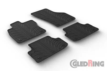 Резиновые коврики Gledring для Audi A3 (sedan & hatch) 2012-> (GR 0250)