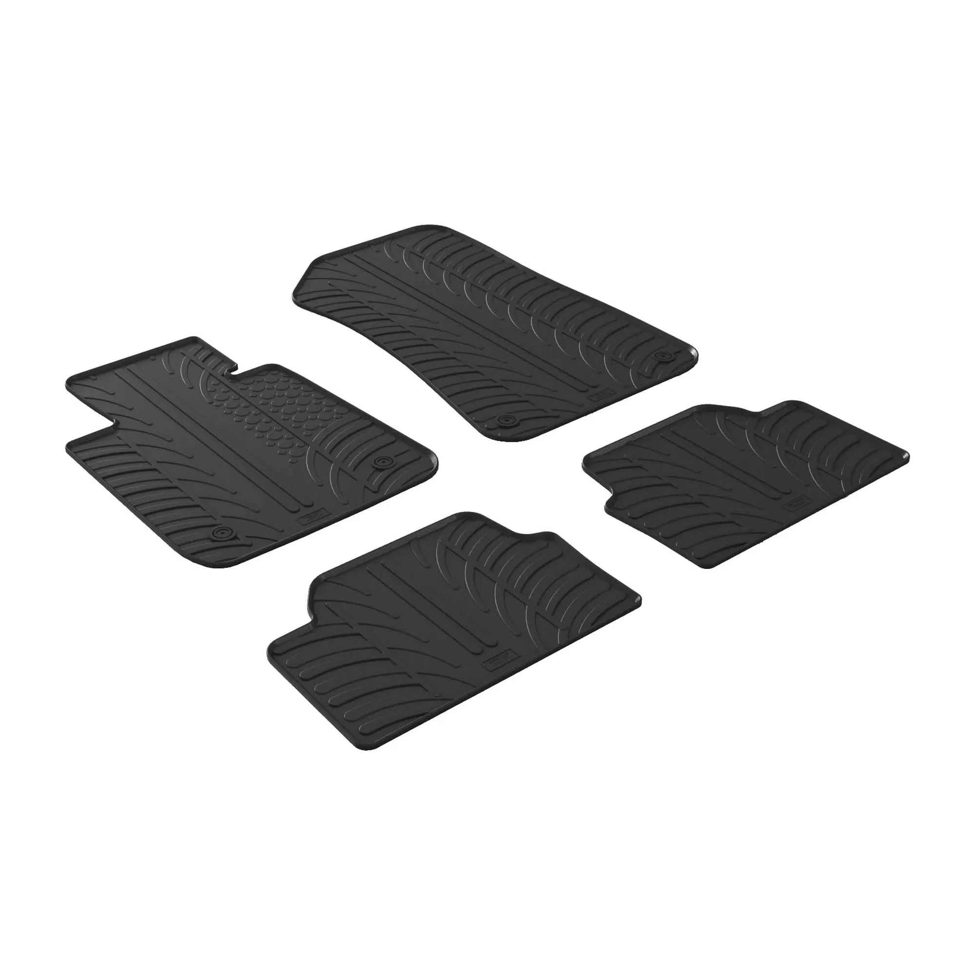Резиновые коврики Gledring для BMW 1-series (E81 / E87) 2004-2011 (GR 0356)