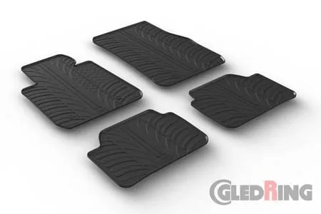 Резиновые коврики Gledring для BMW 1-series (F20/F21) 2011-> (GR 0349)