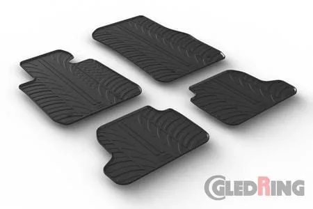 Резиновые коврики Gledring для BMW 2-series (F22) 2014-> (GR 0344)