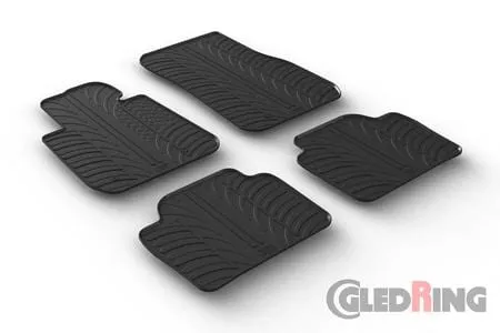Резиновые коврики Gledring для BMW 3-series (F30/F31) 2012-> automatic (GR 0359)