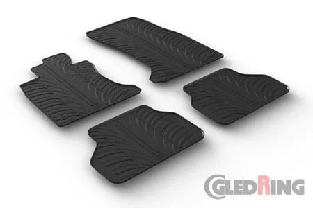 Резиновые коврики Gledring для BMW 5-series (E60/E61) 2004-2009 (GR 0358)