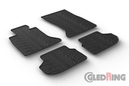 Резиновые коврики Gledring для BMW 5-series (F10/F11) 2010-2017 (GR 0351)