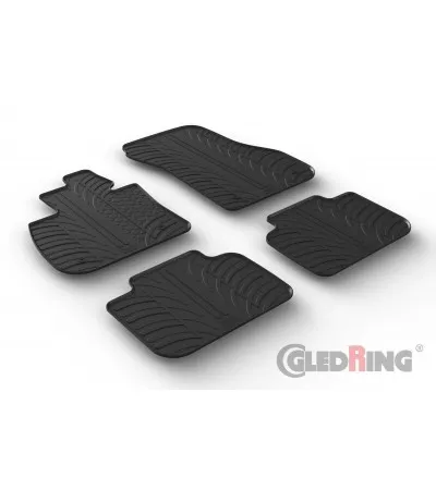 Резиновые коврики Gledring для BMW X2 (F39) 2018+ (GR 0499)